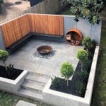 طراحی حیاط کوچک مدرن